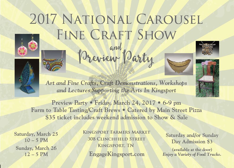 2017 National Carousel Fine Craft Show Northeast Tennessee